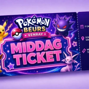 Middag ticket - Pokemon beurs venray